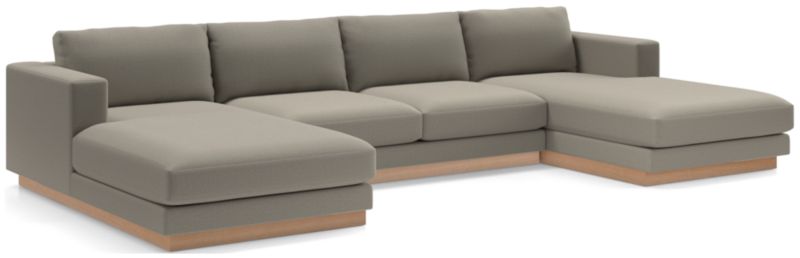 Tidal 3-Piece Double Chaise Sectional Sofa - image 0 of 10