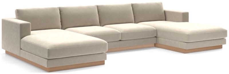 Tidal 3-Piece Double Chaise Sectional Sofa - image 0 of 10