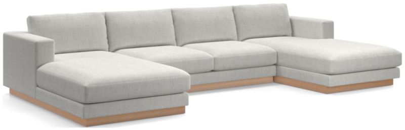 Tidal 3-Piece Double Chaise Sectional Sofa - image 0 of 10