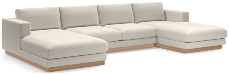 Tidal 3-Piece Double Chaise Sectional Sofa - image 0 of 10