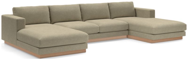 Tidal 3-Piece Double Chaise Sectional Sofa - image 0 of 10