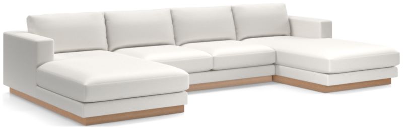 Tidal 3-Piece Double Chaise Sectional Sofa - image 0 of 10