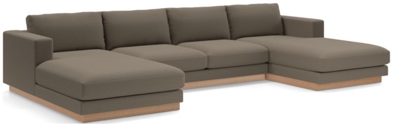 Tidal 3-Piece Double Chaise Sectional Sofa - image 0 of 10