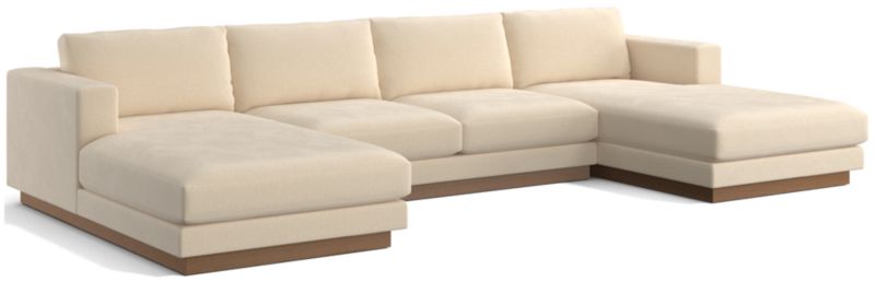 Tidal 3-Piece Double Chaise Sectional Sofa - image 0 of 10