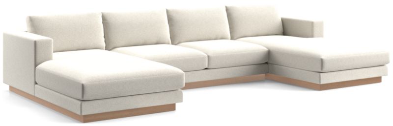 Tidal 3-Piece Double Chaise Sectional Sofa - image 0 of 10