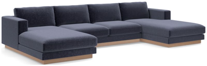 Tidal 3-Piece Double Chaise Sectional Sofa - image 0 of 10