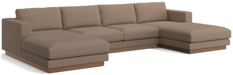 Tidal 3-Piece Double Chaise Sectional Sofa - image 0 of 10