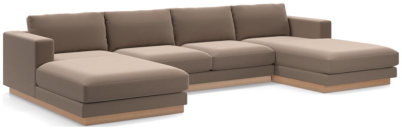 Tidal 3-Piece Double Chaise Sectional Sofa - image 0 of 10