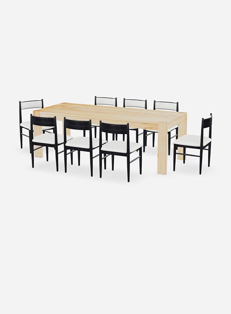 Crate and barrel wood store dining table