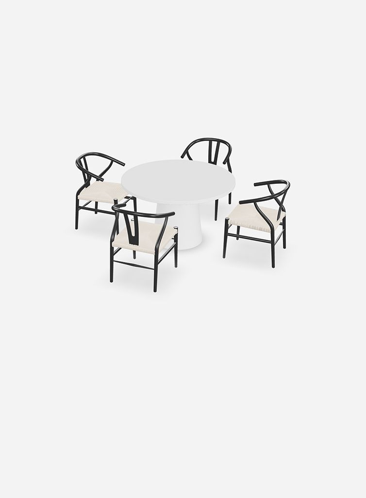 Willy White Plaster Pedestal Bistro Table by Leanne Ford + Reviews