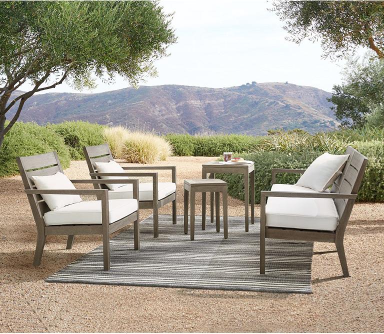 Outdoor Furniture Collections Patio, Crate And Barrel Outdoor Dining Table Chairs
