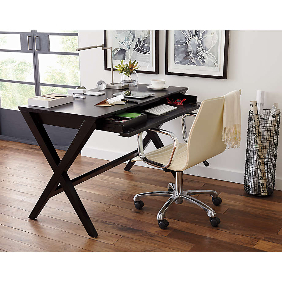 Crate barrel on sale desk chair