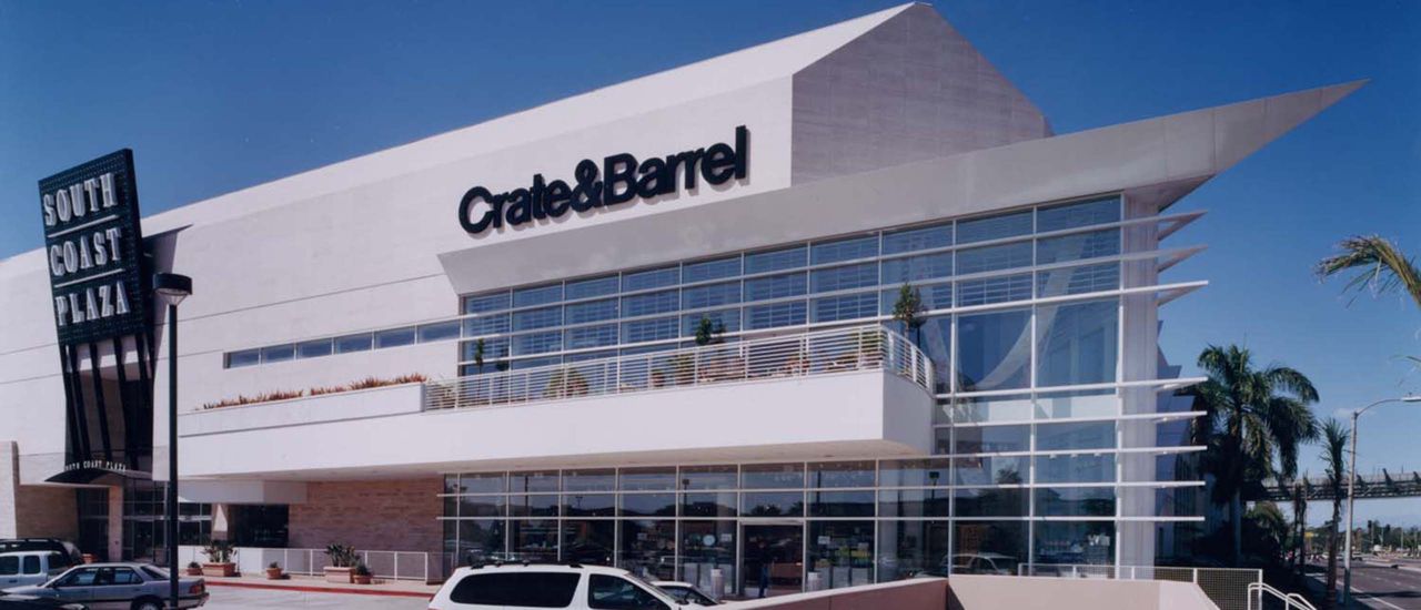 South Coast Plaza Map (Crate and Barrel) [Level 1] - Costa Mesa, CA - 'You  Are Here' Maps on